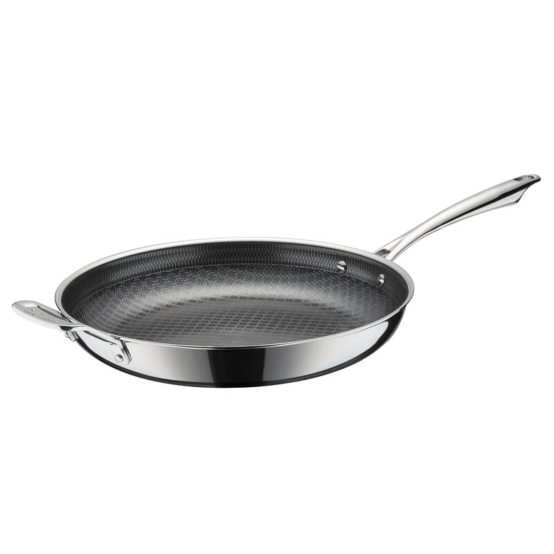 FusionElite+ Hybrid Tri-Ply Stainless Steel 12" Skillet w/Helper
