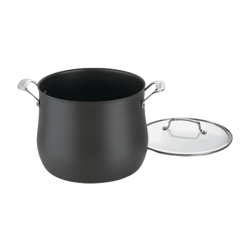 12 Qt. Ceramic Nonstick Hard Anodized Stockpot with Cover