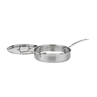 MultiClad Pro Triple Ply Stainless Cookware 5.5 Quart Sauté Pan